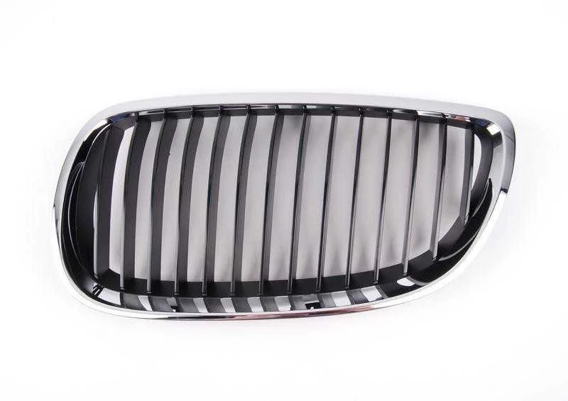 Bmw Grotelės Kairės Pusės Chromuotu Rėmeliu E90 E92 E93 Originalus 51137157275