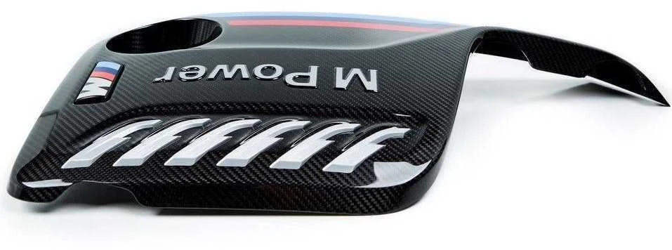 BMW GTS F80 F82 F83 F83 F87 variklio dangtelis iš anglies pluošto originalus 11122413815