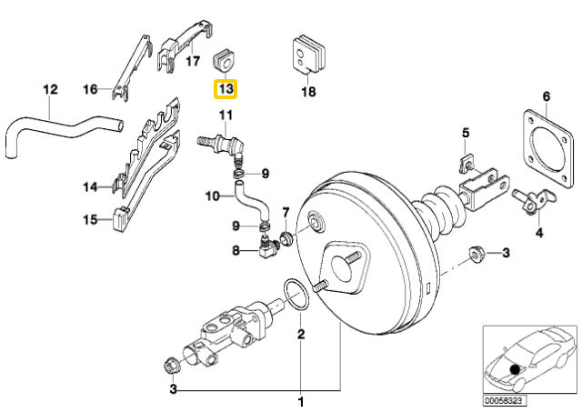 Bmw Gumos Apsauga Originalus 34301162170
