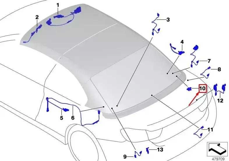 Bmw Hall Efektinis Swith 4 F33 F83 M4 Z4 E89 Originalus 61319171484