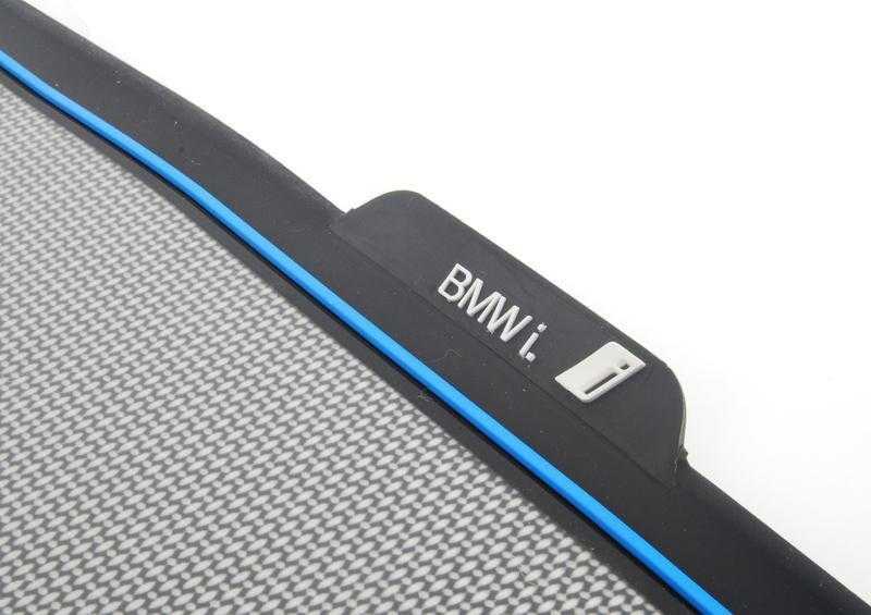 BMW I01 Priekinis visureigis grindų kilimėlio apsauginis dangtelis originalus 51472348072
