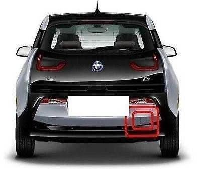 Bmw I3 galinės vilkimo akies dangtelis gruntuotas originalus 51127381878