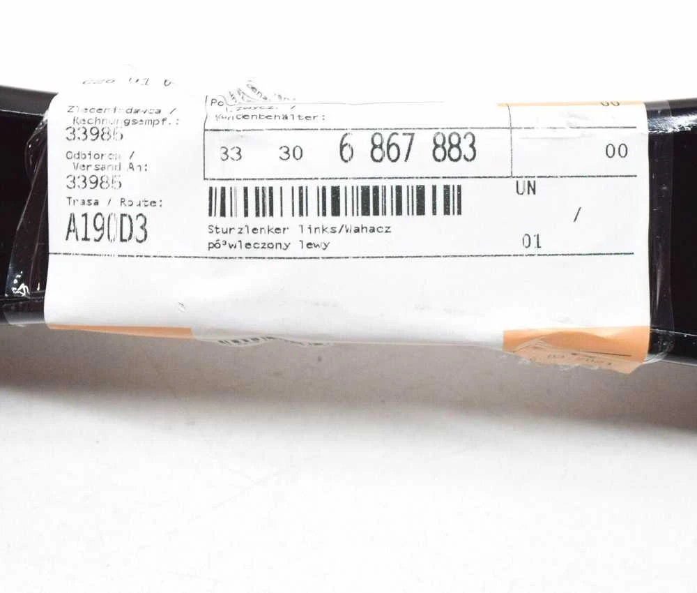 BMW i3 I01 Galinės pakabos kairysis kampo jungtis 33306867883 6867883 NAUJA ORIGINALI