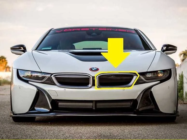 Bmw I8 I12 Kairys Dekoratyvinis Grillis Originalus 51137370635