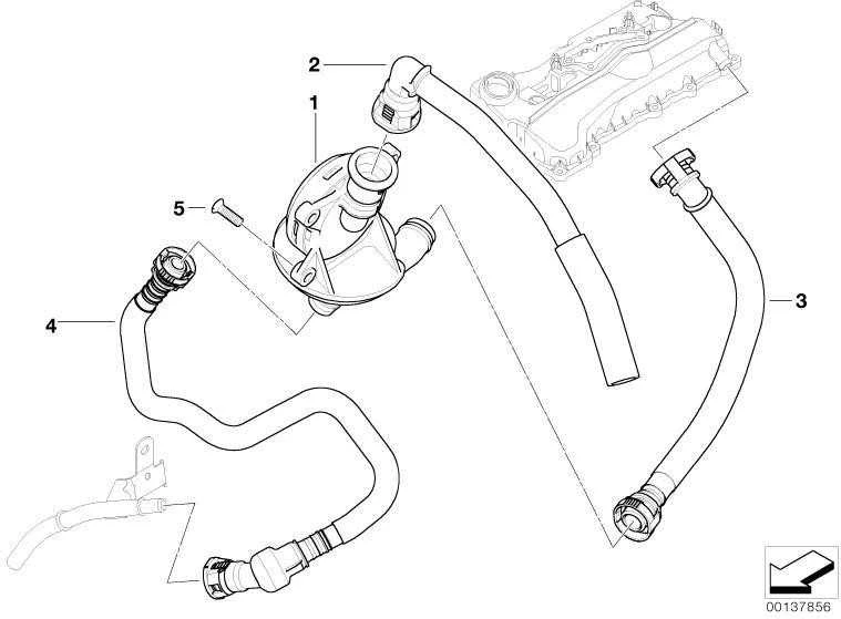 BMW Jungties Linija E87 E46 E90 E91 X3 Z4 Originalus 11157503523