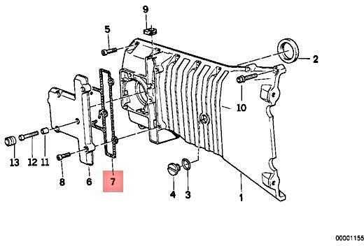 Bmw K100 K1100 K1200 Gasket Originalus 11141460307