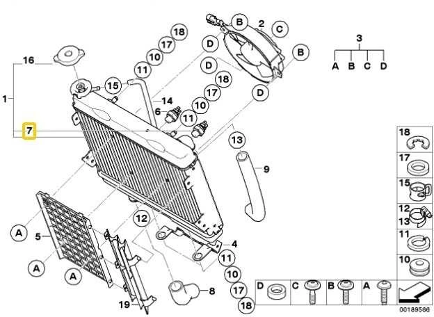 BMW K16 temperatūros jungiklis originalus 17117714517