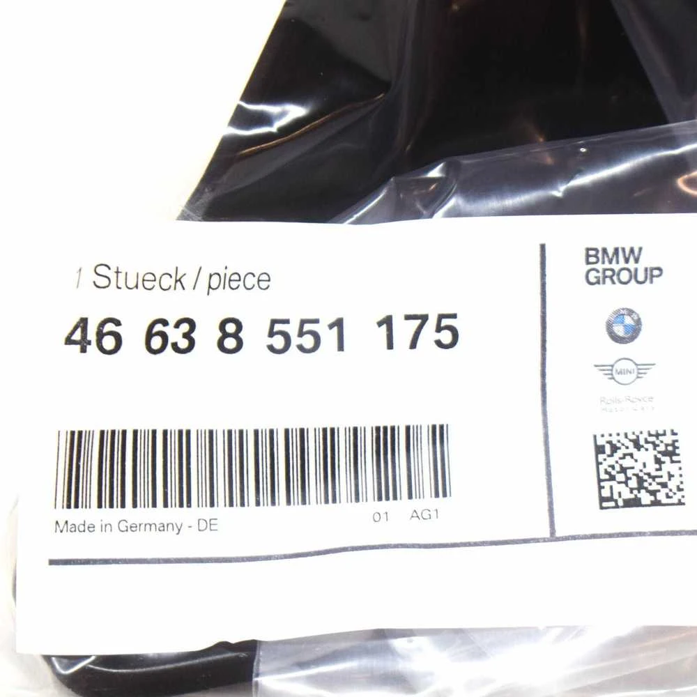 BMW K48 kairės pusės pagalbinio vairuotojo žibinto dangtelis Originalus 46638551175