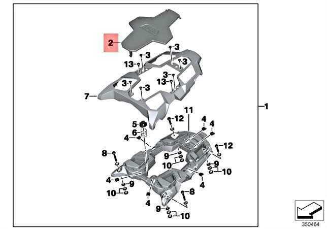 BMW R 1200 GS R 1250 GS Dangtis Bagažo Plokštė Pilono Sėdynė Originalus 77448523752