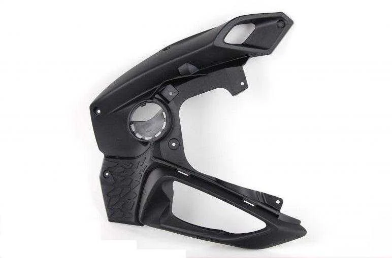 BMW K72 F 800 GS 0B22 įsiurbimo angos dangtelis dešinysis juodas originalus 46638529014