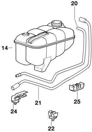 Bmw Kabelclip E36 Z3 1992 1999 Originalus 17112227543