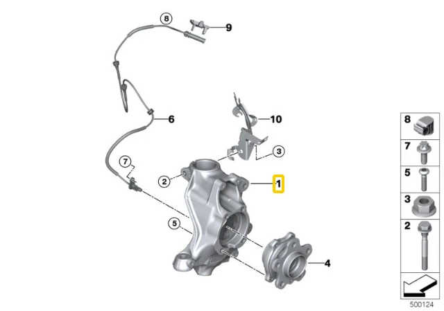 Bmw Kairiųjų Priekinių Vairo Svirčių G20 G21 31216877143