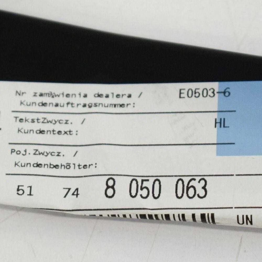 Bmw Kėbulas Kairys 5 F10 6 F06 F12 F13 Originalus 51748050063