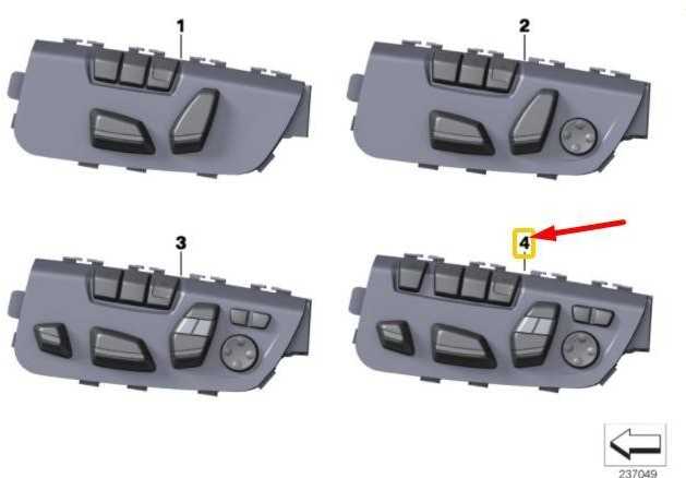 BMW Kėdės Valdymo Perjungėjas Kairys 6 F06 F12 F13 Originalus 61319364979