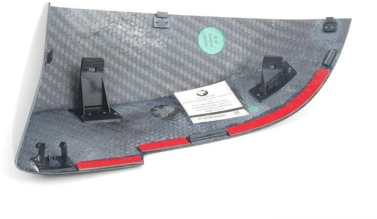 BMW Keleivio Dešinės Pusės Durų Veidrodžio Dangtelis 5 F07 F10 F11 Originalus 51162291440