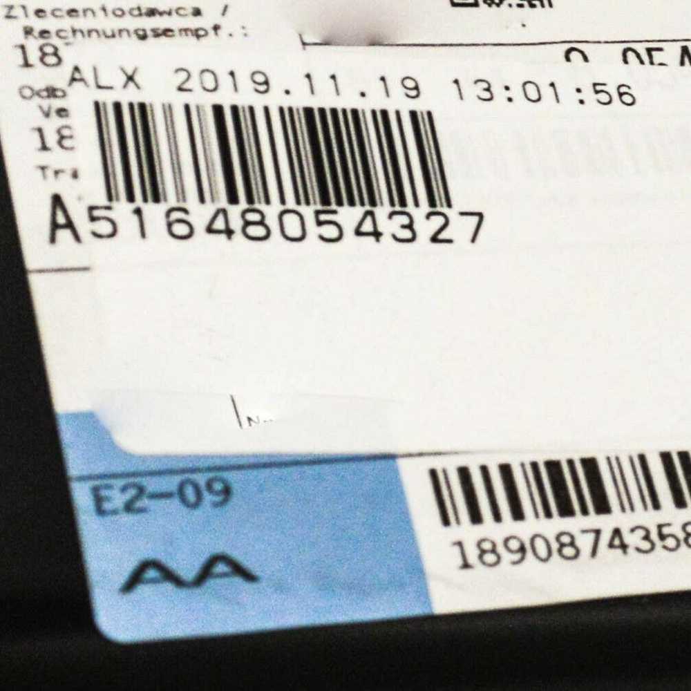 BMW Konstrukcinis stiprinimo panelė F87 M2 F80 M3 F82 M4 Originalus 51648054327
