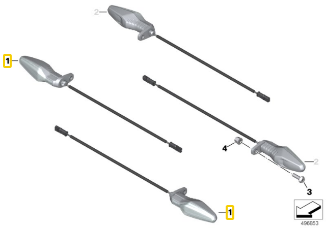 BMW Led Flasher Originalus 63138557188