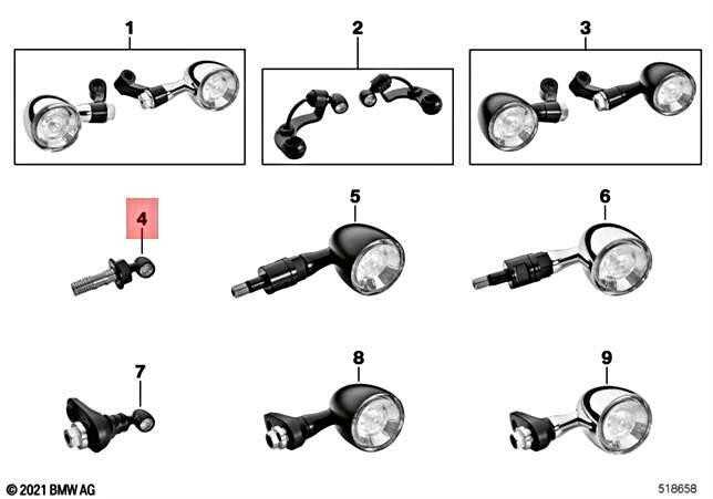 Bmw Led Mini Rodo Posukio Indikatorius R 18 Classic Originalus 77515A1A279