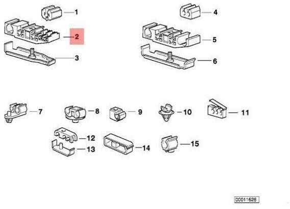 Bmw Leitungshalter 3 E36 8 E31 Z3 E36 Originalus 16121180378