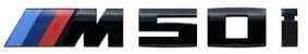 BMW LETTERING Juodas PAINTED 51142472839 Originalus