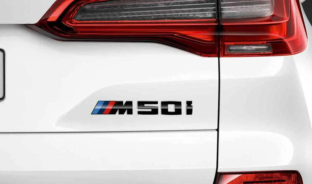 BMW LETTERING Juodas PAINTED 51142472839 Originalus