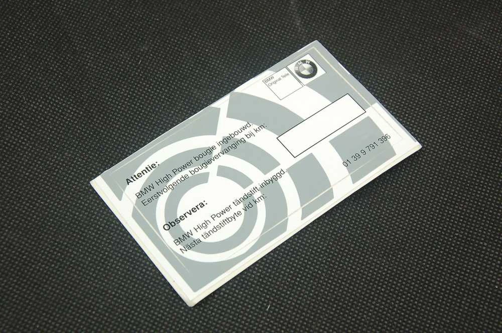 Bmw Lipni Etiketė 1 E87 3 E30 Originalus 01399791396