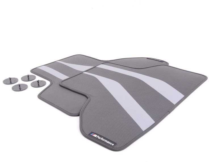 BMW M Performance automobilių grindų kilimėliai gale 51472353380 Originalūs