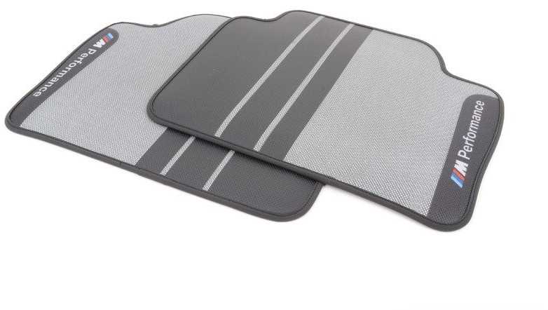 BMW M Performance F30/f31/f80/f36 Originalus galinių sportinių kilimėlių rinkinys 51472409932