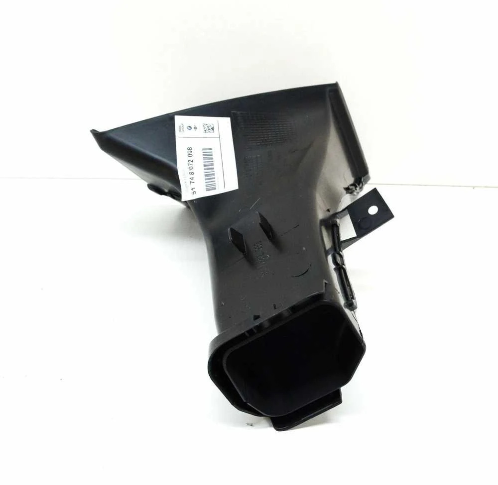BMW M4 kupė G22 G82 priekinis dešinysis stabdžių oro kanalas 51748072098 NAUJAS ORIGINALUS