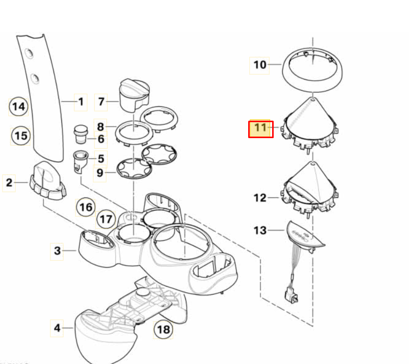 BMW MINI Cooper R50, R53 pavarų dėžės perjungimo dėžė Originali 51167052157