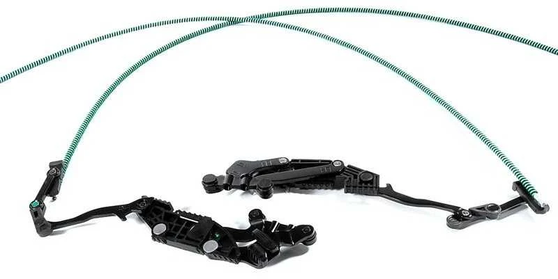 BMW Mini Cooper R52 05-08 kabrioleto stogo užrakinimo kabliukų rinkinys originalus 54347174763