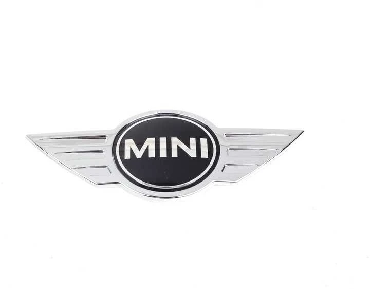 BMW MINI Cooper R60 R61 sparnai variklio dangčiui emblema emblema logotipas originalus 51149811725
