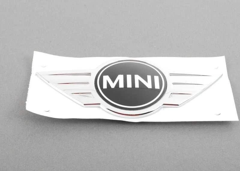 BMW MINI Cooper R60 R61 sparnai variklio dangčiui emblema emblema logotipas originalus 51149811725
