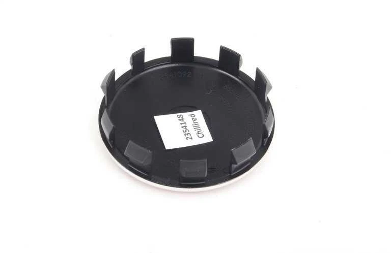 BMW MINI Cooper ratų centrinių dangtelių rinkinys 52 mm Čili raudonos spalvos originalus 36132354148