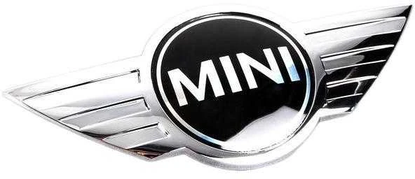 BMW MINI COOPER VARIKLIO DANGČIO EMBLEMA CHROMUOTAS ŽENKLIUKAS 51147026184