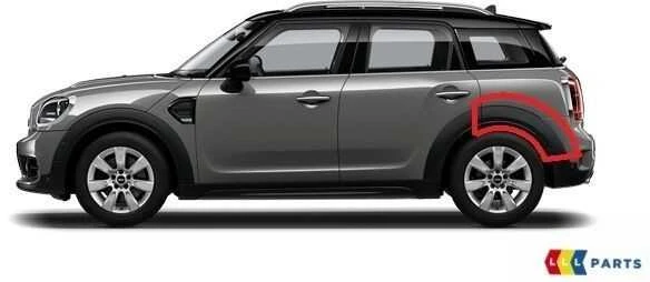 Bmw Mini Countryman R60 Galinio Kairio Radlauf 2010 2016 Originalus 51779800769