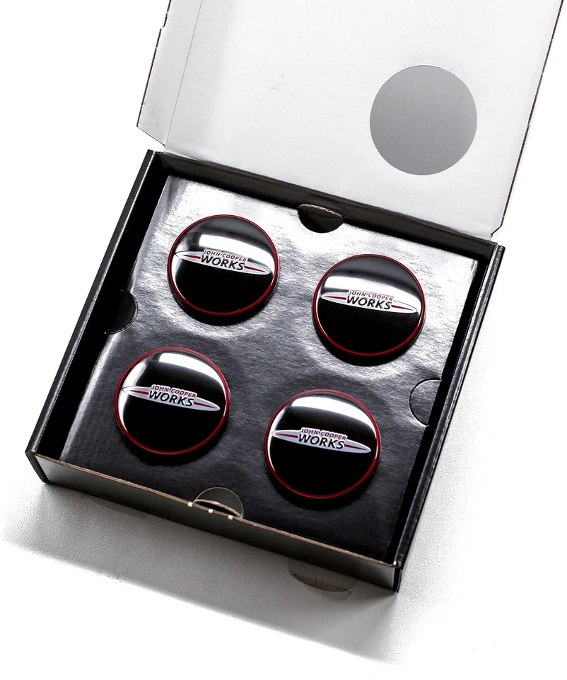BMW MINI plaukiojančių ratlankių dangtelių rinkinys „JCW Edition“ – 36122469710