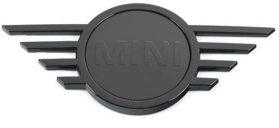 BMW MINI F55 F56 F57 Cabrio juodas galinis emblema su logotipu 51149880866 Originali