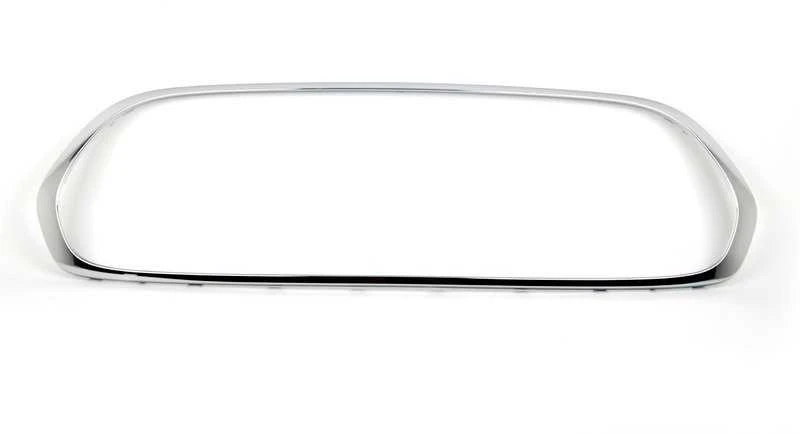BMW MINI F55 F56 Priekinio bamperio ventiliacijos grotelės Chrome Trim Frame Original 51137300589