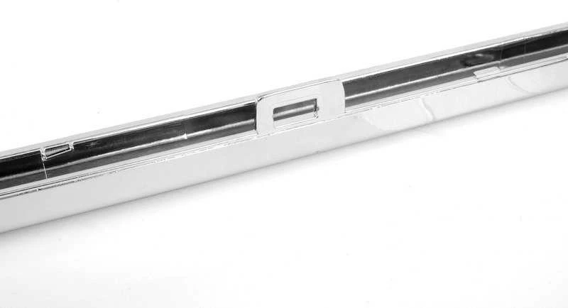 BMW MINI F55 F56 Priekinio bamperio ventiliacijos grotelės Chrome Trim Frame Original 51137300589