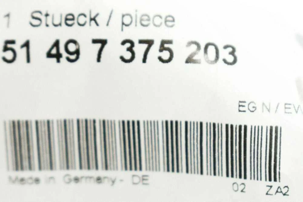 BMW MINI F55 F56 Įspėjamojo trikampio laikiklio laikiklis originalus 51497375203