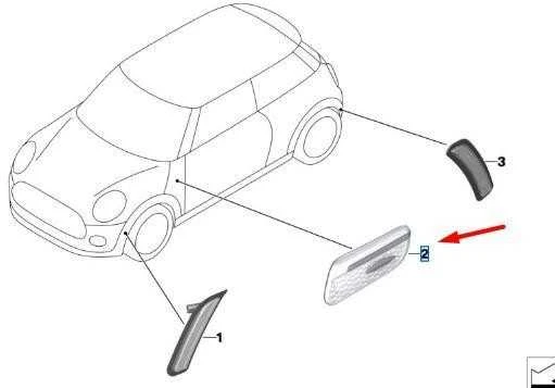 BMW Mini F56N F57N JCW B46D B48D 2020-2021 Originalus 63179879006