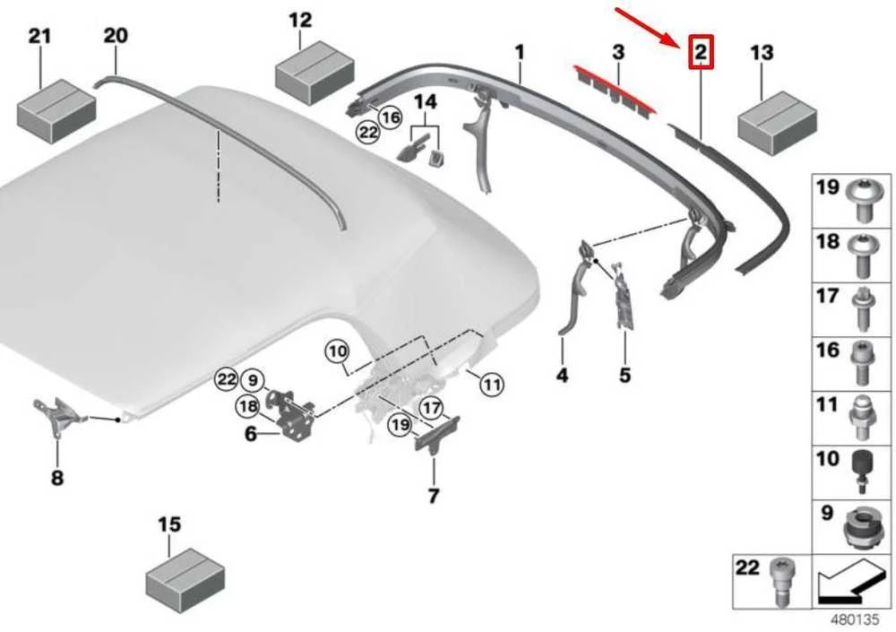 Bmw Mini Cabrio F57 Galinis Bagažinės Apvadas Dešinysis Originalus 54347364822