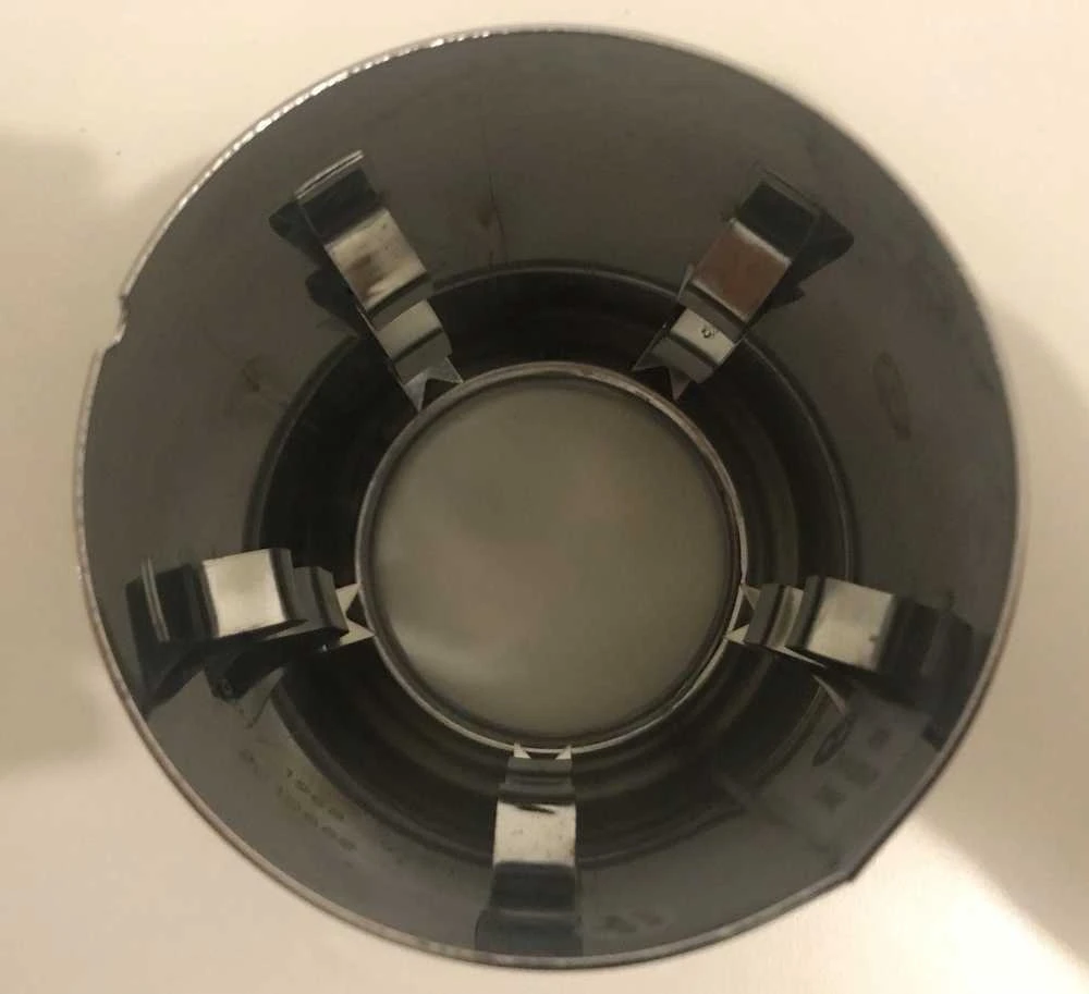 BMW MINI NAUJA ORIGINALI COOPER F55 F56 F57 F60 F54 IŠMETIMO VAMZDŽIO GALAS CHROMAS 8654203