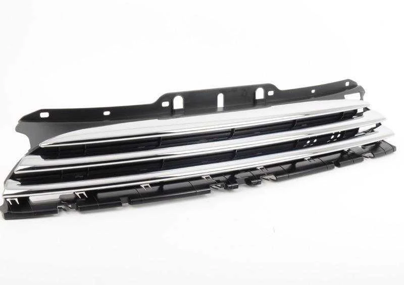 BMW MINI Originalus R55 R56 R57 R58 Priekinis kapoto centrinis groteles chromuotas 7317264