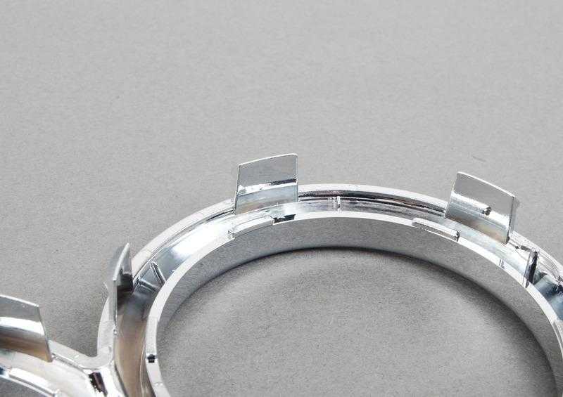 BMW MINI R50 centrinės konsolės chromuotas gėrimo žiedo laikiklis originalus 51167127915