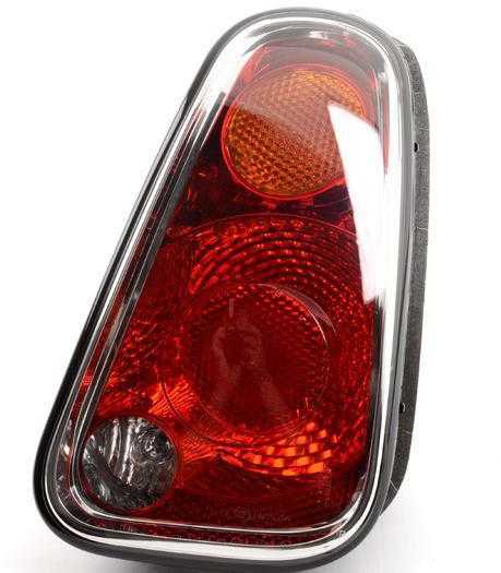BMW MINI R50 galinis dešinės pusės žibintas galinis žibintas originalus 63217166956