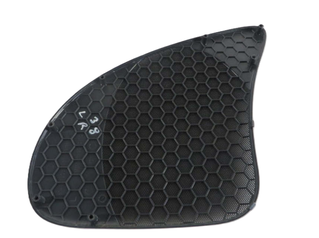 BMW MINI R50 galinių garsiakalbių grotelių dangtelis - kairysis juodas originalus 51437034347