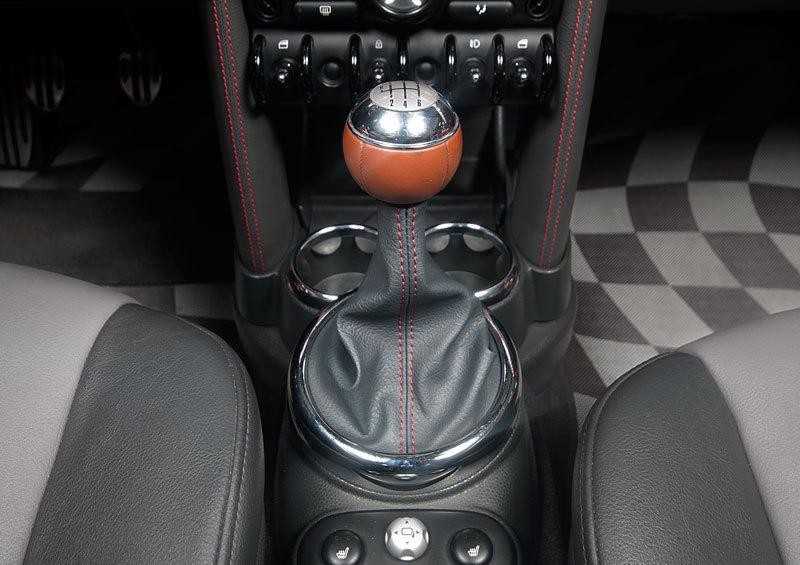 BMW MINI R50 JCW GP Manual Shifter Boot Leather 51166966468 Originalus