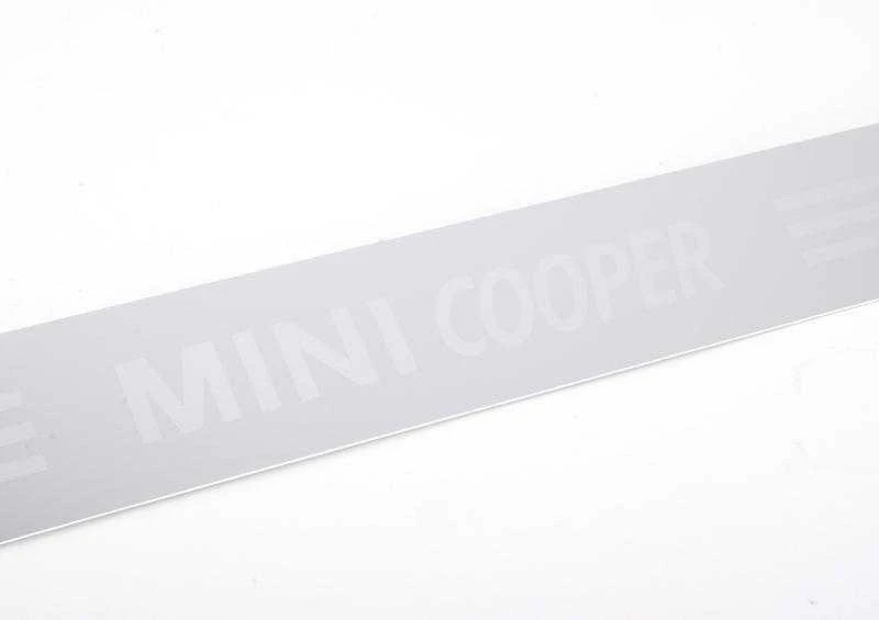 BMW MINI R50 durų slenksčio juostelės įdėklas Originalus 51717052127